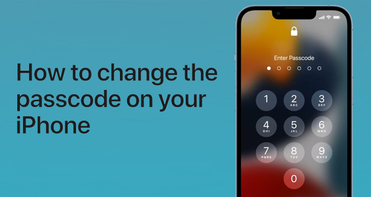 change passcode on iphone 14