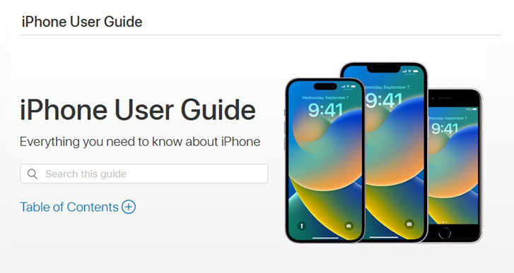 user manual for iphone 14
